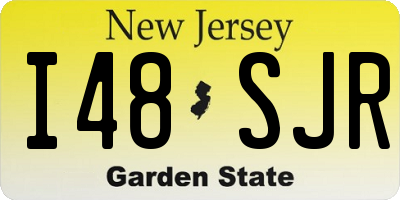 NJ license plate I48SJR