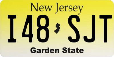 NJ license plate I48SJT