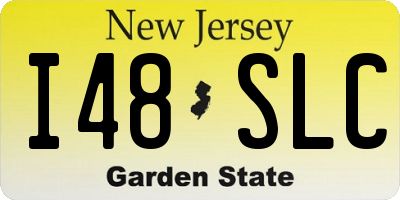 NJ license plate I48SLC