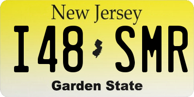 NJ license plate I48SMR