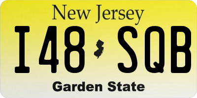 NJ license plate I48SQB