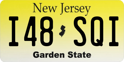 NJ license plate I48SQI