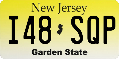 NJ license plate I48SQP
