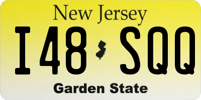 NJ license plate I48SQQ