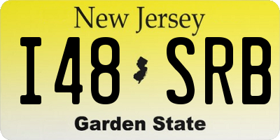 NJ license plate I48SRB