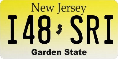 NJ license plate I48SRI
