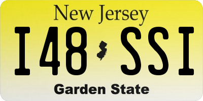 NJ license plate I48SSI