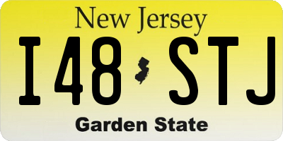NJ license plate I48STJ