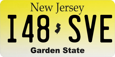 NJ license plate I48SVE