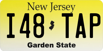 NJ license plate I48TAP