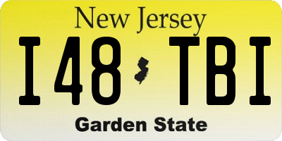 NJ license plate I48TBI