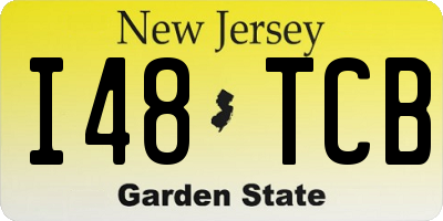 NJ license plate I48TCB