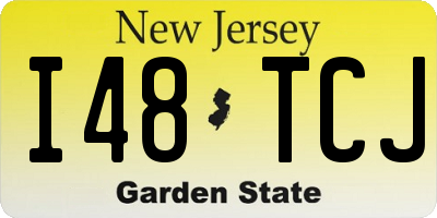 NJ license plate I48TCJ