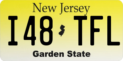 NJ license plate I48TFL
