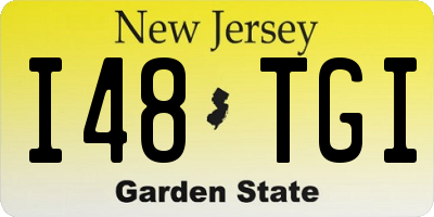 NJ license plate I48TGI
