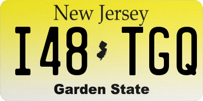 NJ license plate I48TGQ