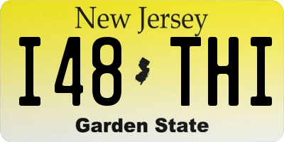 NJ license plate I48THI