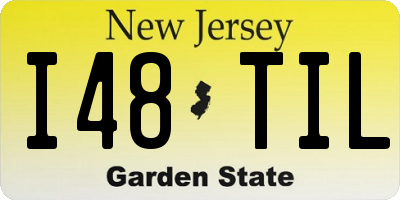 NJ license plate I48TIL
