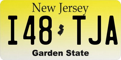 NJ license plate I48TJA