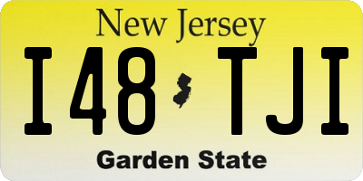 NJ license plate I48TJI