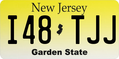 NJ license plate I48TJJ