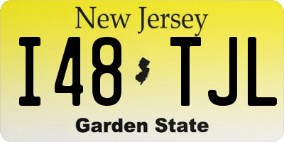 NJ license plate I48TJL