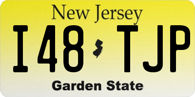 NJ license plate I48TJP