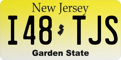 NJ license plate I48TJS