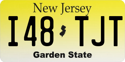 NJ license plate I48TJT