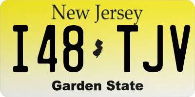 NJ license plate I48TJV