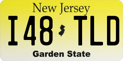 NJ license plate I48TLD