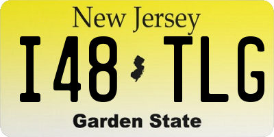 NJ license plate I48TLG