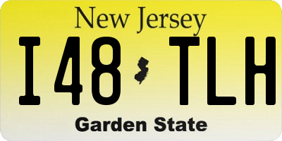 NJ license plate I48TLH