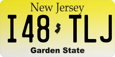 NJ license plate I48TLJ