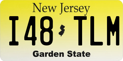 NJ license plate I48TLM