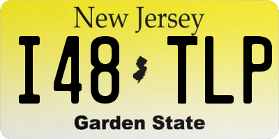 NJ license plate I48TLP