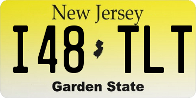 NJ license plate I48TLT
