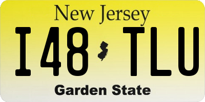 NJ license plate I48TLU