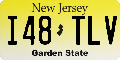 NJ license plate I48TLV
