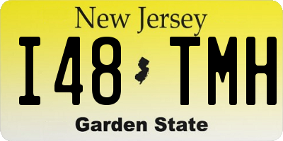 NJ license plate I48TMH