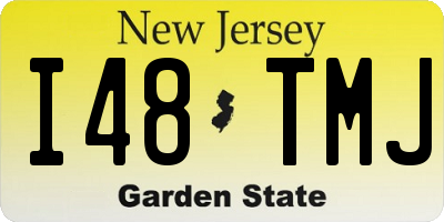 NJ license plate I48TMJ