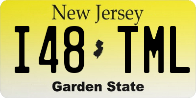 NJ license plate I48TML