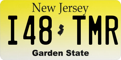 NJ license plate I48TMR