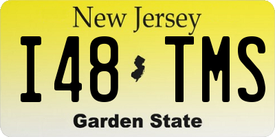 NJ license plate I48TMS