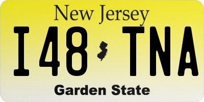 NJ license plate I48TNA
