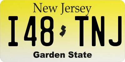NJ license plate I48TNJ
