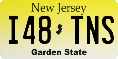 NJ license plate I48TNS