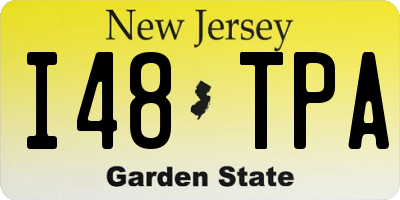 NJ license plate I48TPA