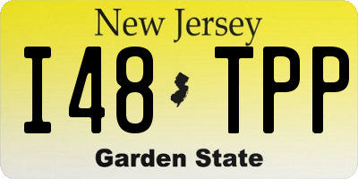 NJ license plate I48TPP