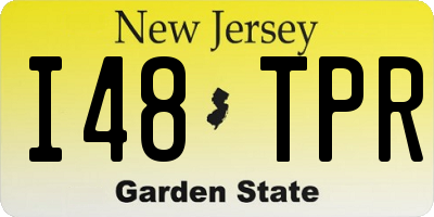 NJ license plate I48TPR